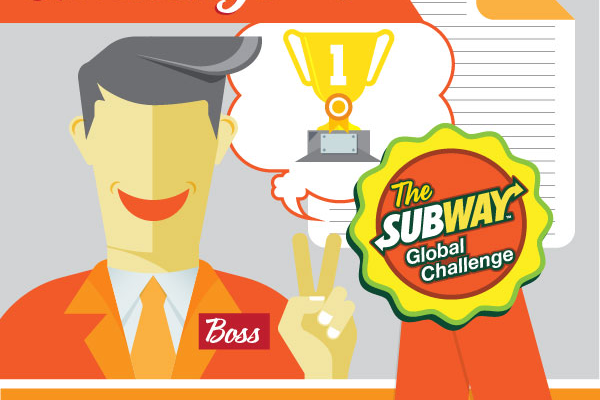 SUBWAY® Global Challenge - Challenge 6 promotion